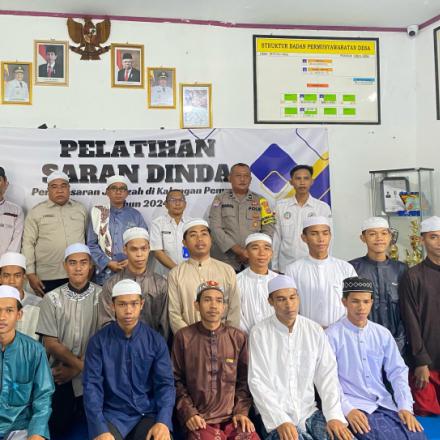 Pambakal Simpang Tiga Apresiasi Program Saran Dinda Pelatihan Pemulasaran Jenazah Disbudporapar